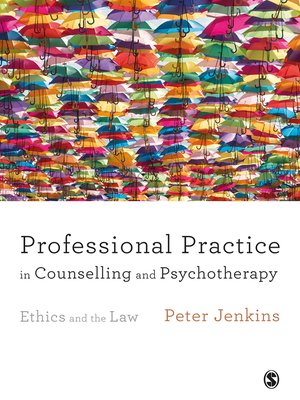 cover image of Professional Practice in Counselling and Psychotherapy